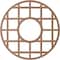 Ekena Millwork O'Neal Wood Fretwork Pierced Ceiling Medallion, Wood (Paint Grade), 38"OD x 13 3/4"ID x 3/8"T CMWP38X38X0375ONMF - alternate 5